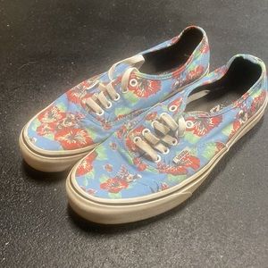 Vans Star Wars Yoda floral shoes
